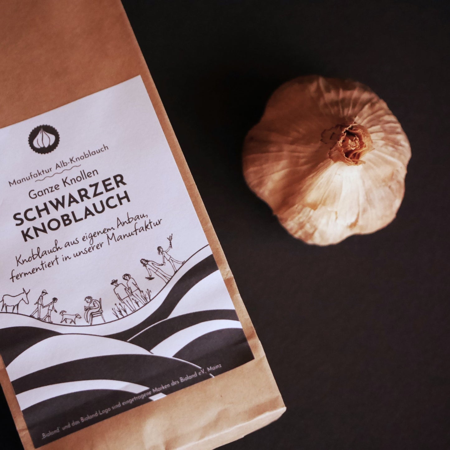 Sort hvidløg 1 pære