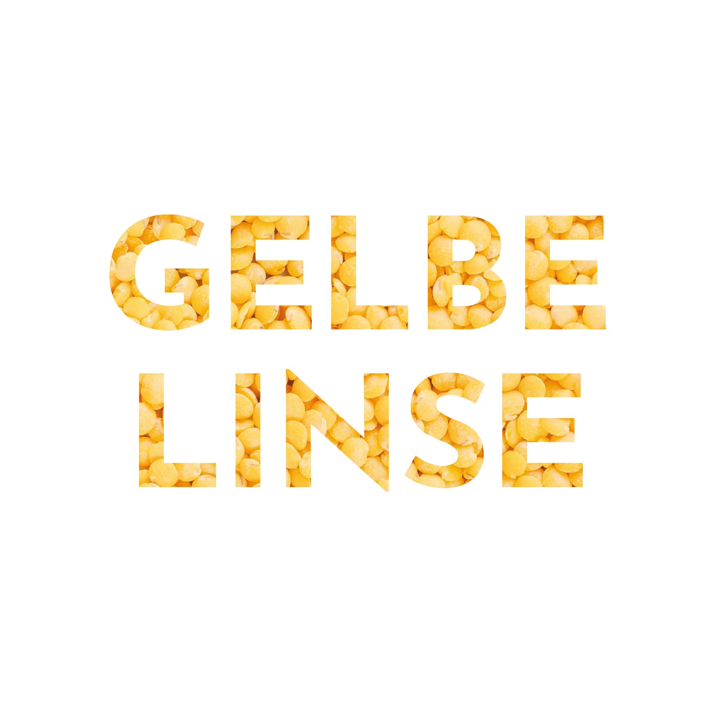 Gelbe Linse