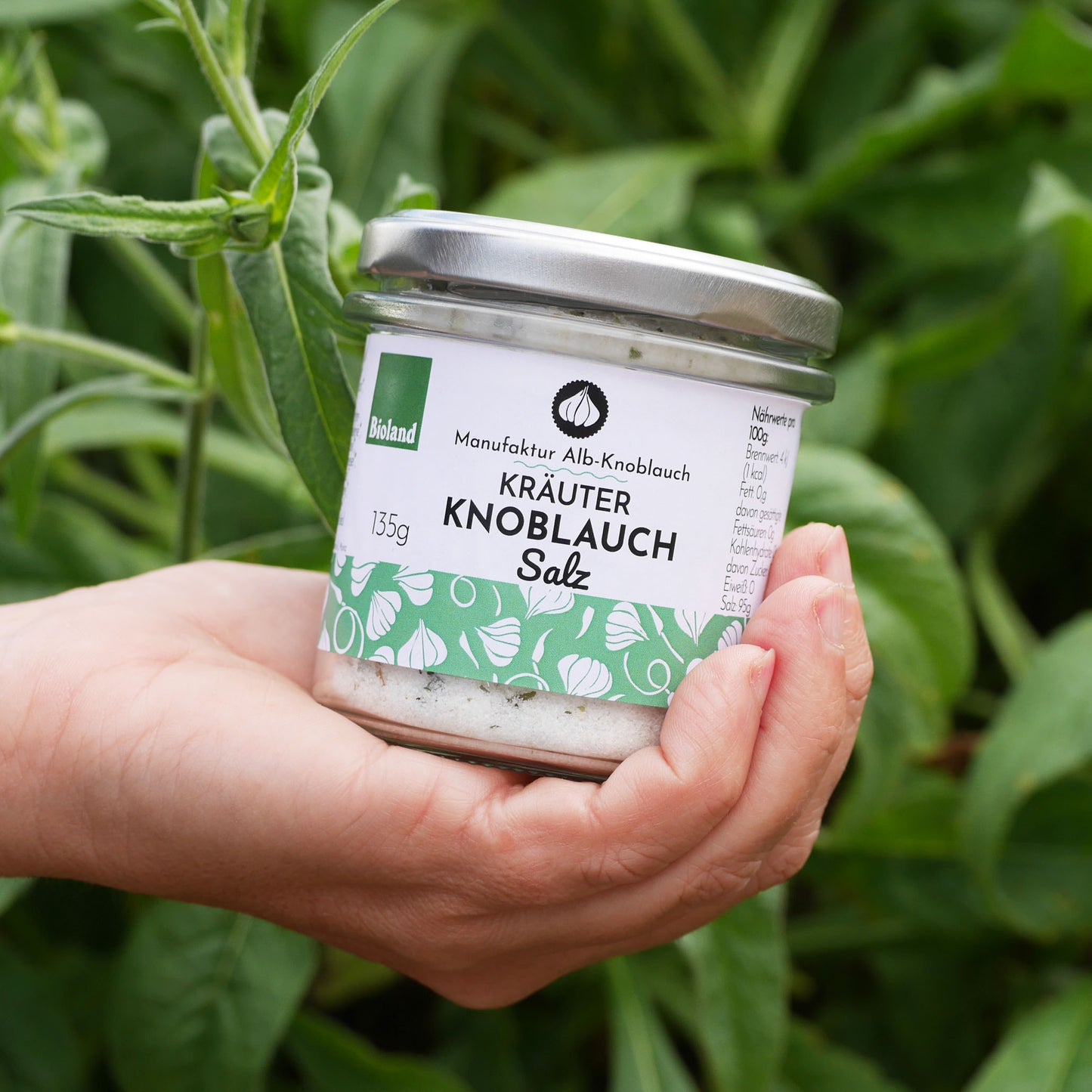 Kräuter Knoblauch Salz