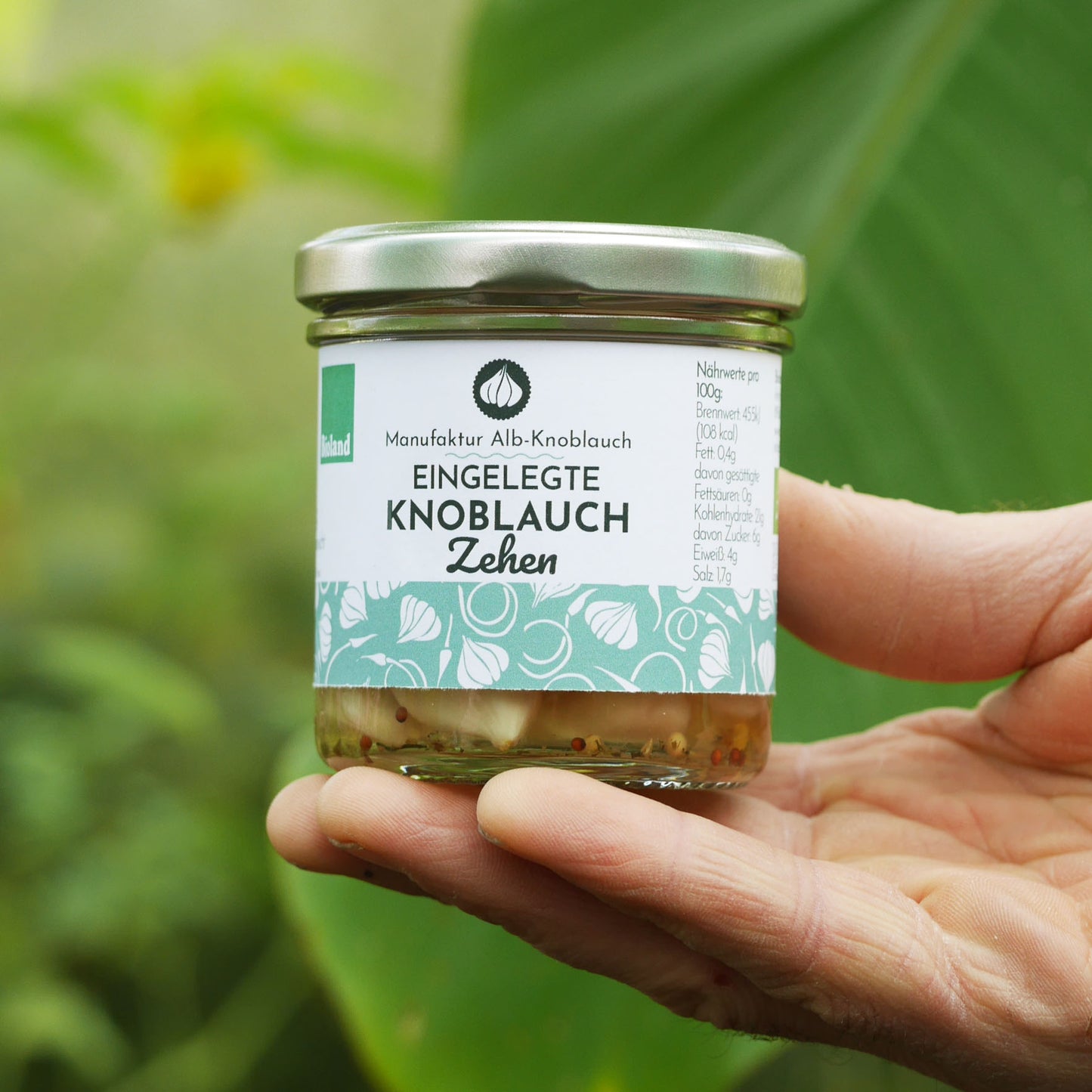 Eingelegte Knoblauchzehen