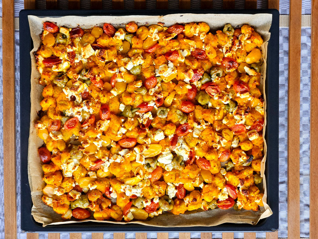 Gnocchi mit Knoblauchblüten