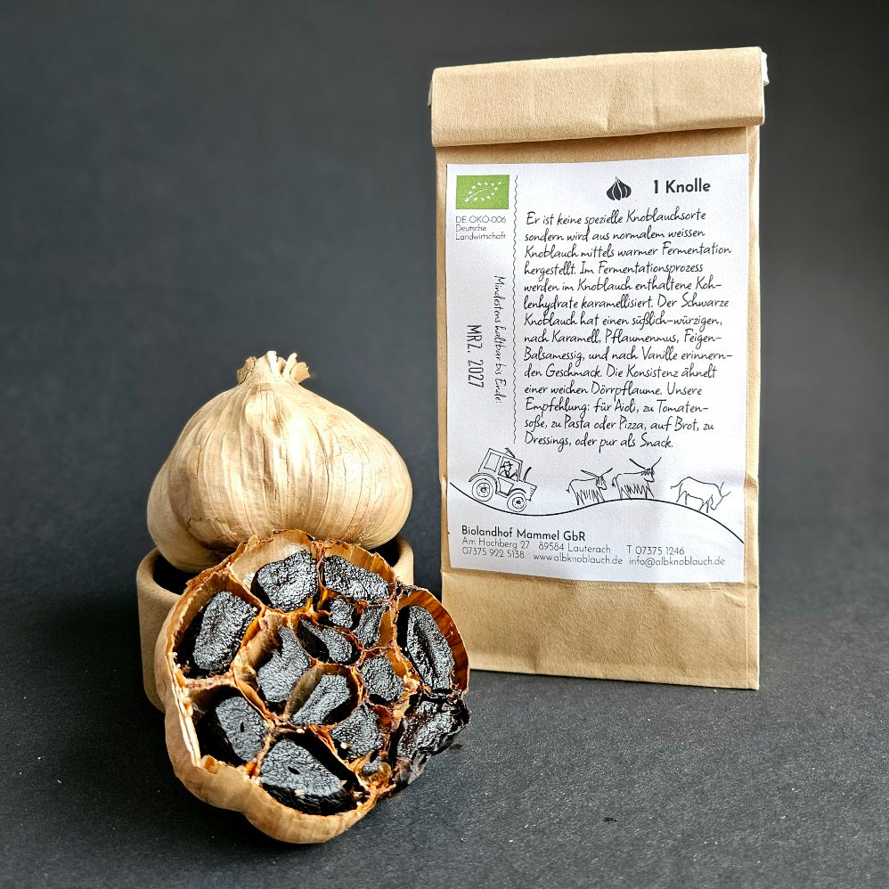 Schwarzer Koblauch 1 Knolle