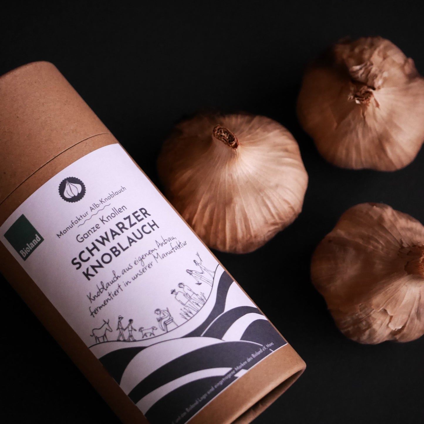 Sort hvidløg 3 hele løg