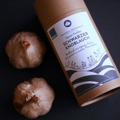 Sort hvidløg 2 hele løg