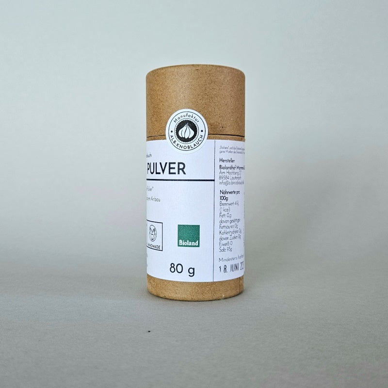 Knoblauch Pulver